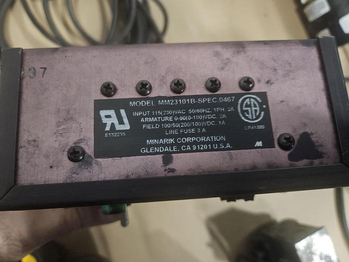 Used DC Motor Speed Controller for 90 VDC Model MM23101B