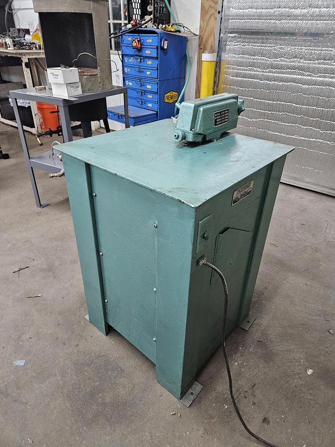 Used Lock Former Auto Guide Power Flanger Edger 16 Gauge Capacity 110V