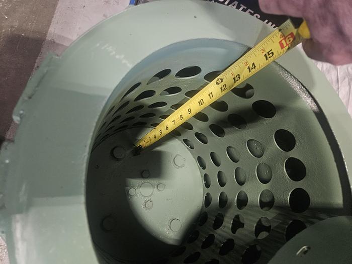 Refurbished New Holland Refurbished K-24 12" Spin Dryer 480V with Electric Heat and NEW Polypro Basket!!