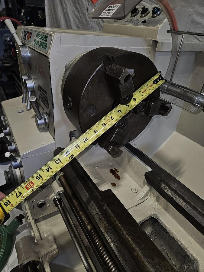 Used VICTOR 1640B ENGINE LATHE – 16" x 40" – 7.5 HP – TOOLING PACKAGE – EXCELLENT CONDITION