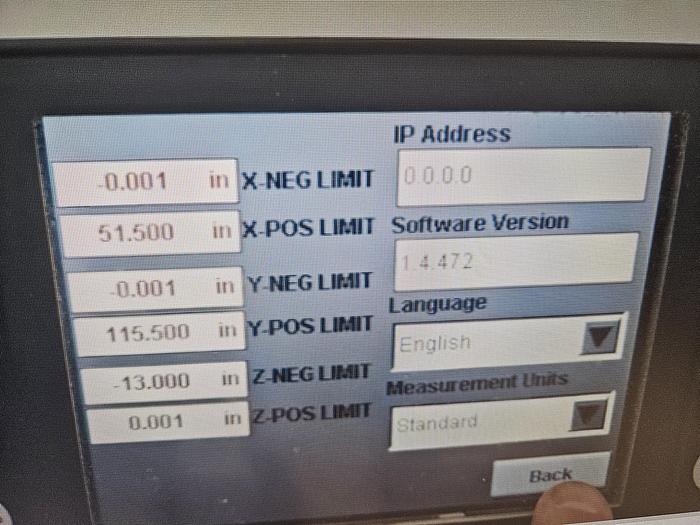 Used Laguna CNC Router Smart Shop II 4' x 8' 11 HP HSD Spindle 10 HP Vacuum with Auto Tool Changer