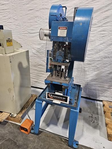 Used Kenco 10 Ton Bench Press 460 Volts Crimping Stamping Steel Brass