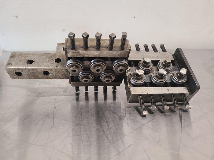 Used Wire Stock Straightener Multi Roll 90 Degree Transition 2 Plane Fine Wire Gold Silver Brass