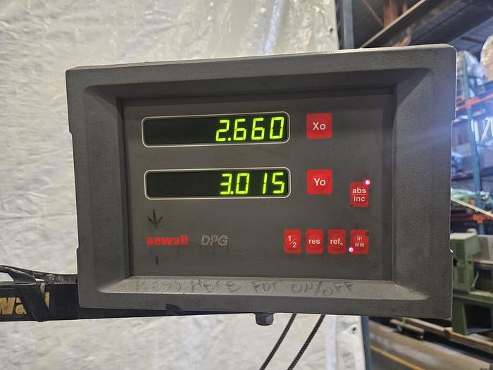 Used Mitsui High-Tec MHT 6 x 12 Precision Surface Grinder 200MH with DRO Speed Control Walker Chuck