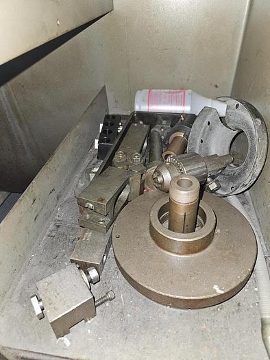 Used Hardinge Super Precision HC Chucker Turret Lathe with Tooling Running Perfectly! Drill Tap Groove FAST!