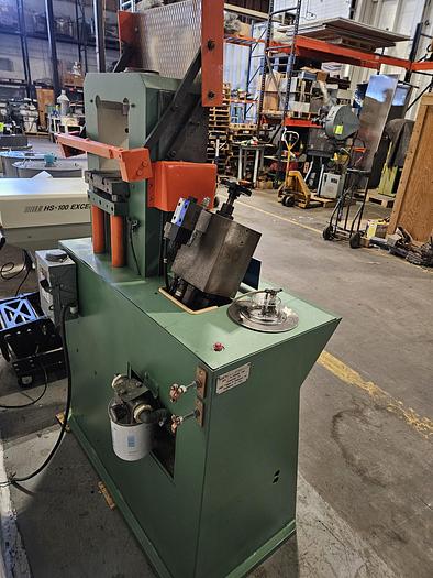 Used CMC 165 Ton Hydraulic Coining Press Hobbing Gold Silver