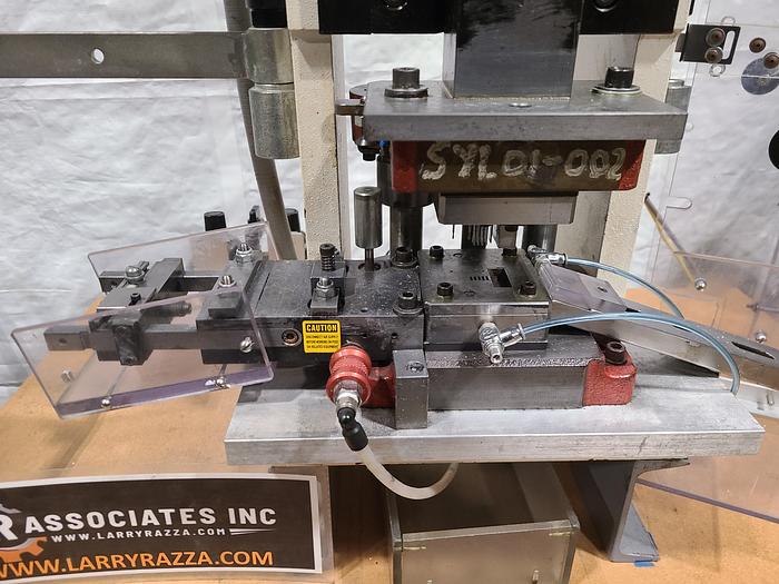 Used Nuova Gamma Crimping Press for Electronic Wire Assembly Termination