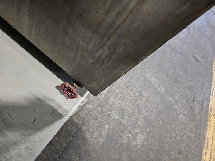 Used Stainless Steel Dipping / Holding Tank 8 Feet long x 36" wide x 36" deep two 4 foot chambers