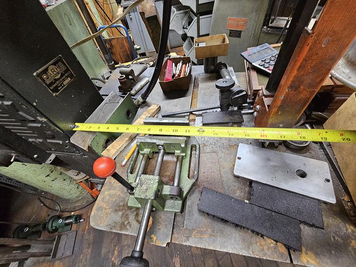 Used Parks 16 inch Band Saw wood or metal Variable Speed & Blade Welder 220v 3 Phase