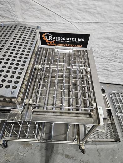 Used Stainless Steel Industrial Dishwasher Racks that fits AMSCO 400