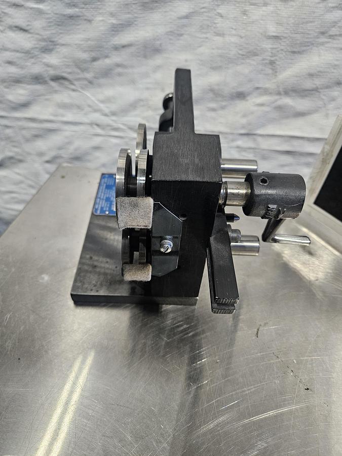 Used ST. MARY MODEL 525M SPIN ROLL – PRECISION PART ROTATOR – TOOLROOM INSPECTION FIXTURE – EXCELLENT CONDITION