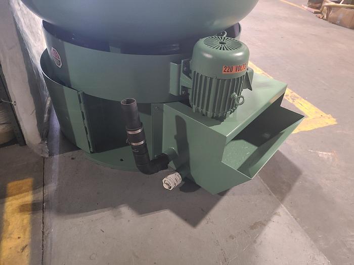 Used Roto-Finish Spiratron 4 Cubic Foot Vibratory Finishing Machine with Automatic Parts Seperator