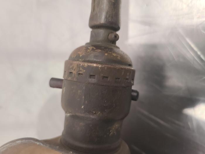 Used 20 Inch Work Light Goose Neck Industrial Seam Punk Lamp Machine Articulating 110V