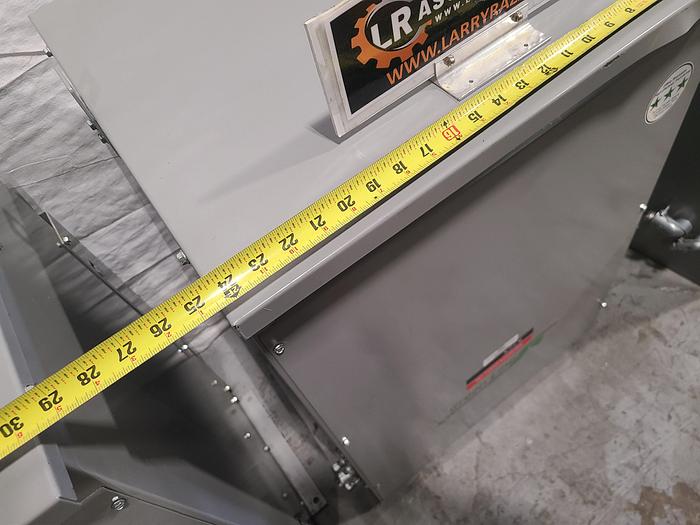 Used Green Line Rex Power Magnetics 3 Phase Transformer Primary 208 Secondary 416Y/240 75KVA TESTED!