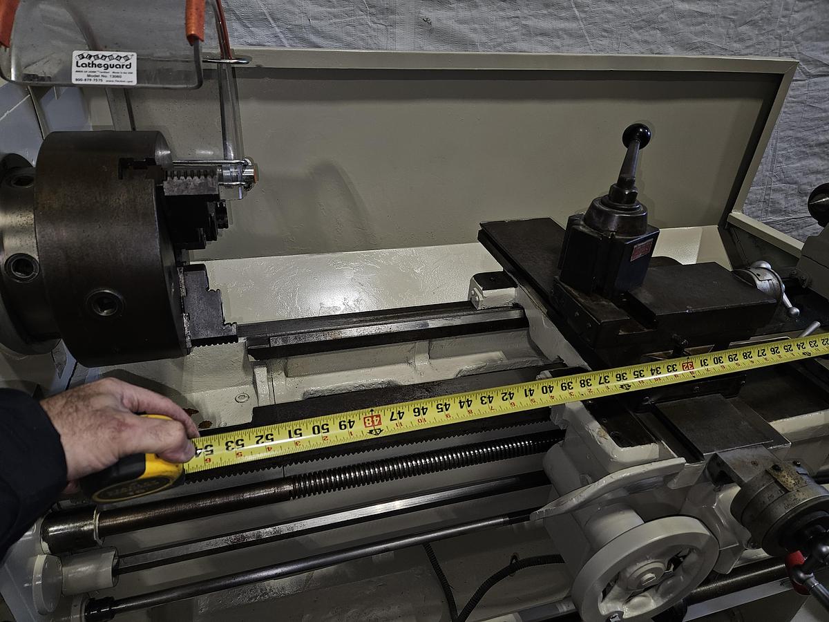 Used VICTOR 1640B ENGINE LATHE – 16" x 40" – 7.5 HP – TOOLING PACKAGE – EXCELLENT CONDITION