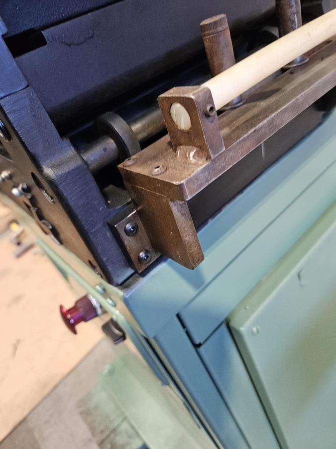 Used RAPID-AIR SS8-A POWERED STOCK STRAIGHTENER – 8" WIDTH CAPACITY – VARIABLE SPEED – ELECTRONIC LOOP CONTROL – 220V / 3 PHASE