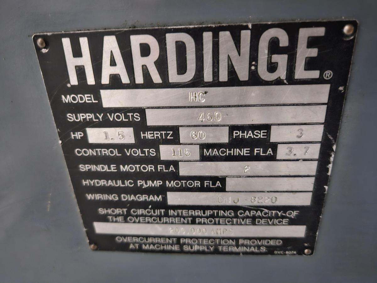 Used Hardinge HC Precision Lathe with Fagor DRO & Loaded with Tooling! – TESTED & in Excellent Condition!