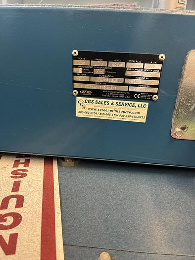 Refurbished Reconditioned M&R Gauntlet II 8 Color 10 Station Screen Printer with Flash Dryer... in Excellent Condition!