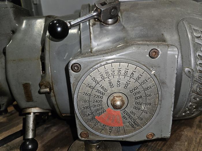 Used Bridgeport Variable Speed Mill Head 1-1/2 HP 230V 3 Phase HEAD REPLACEMENT ...TESTED!!!