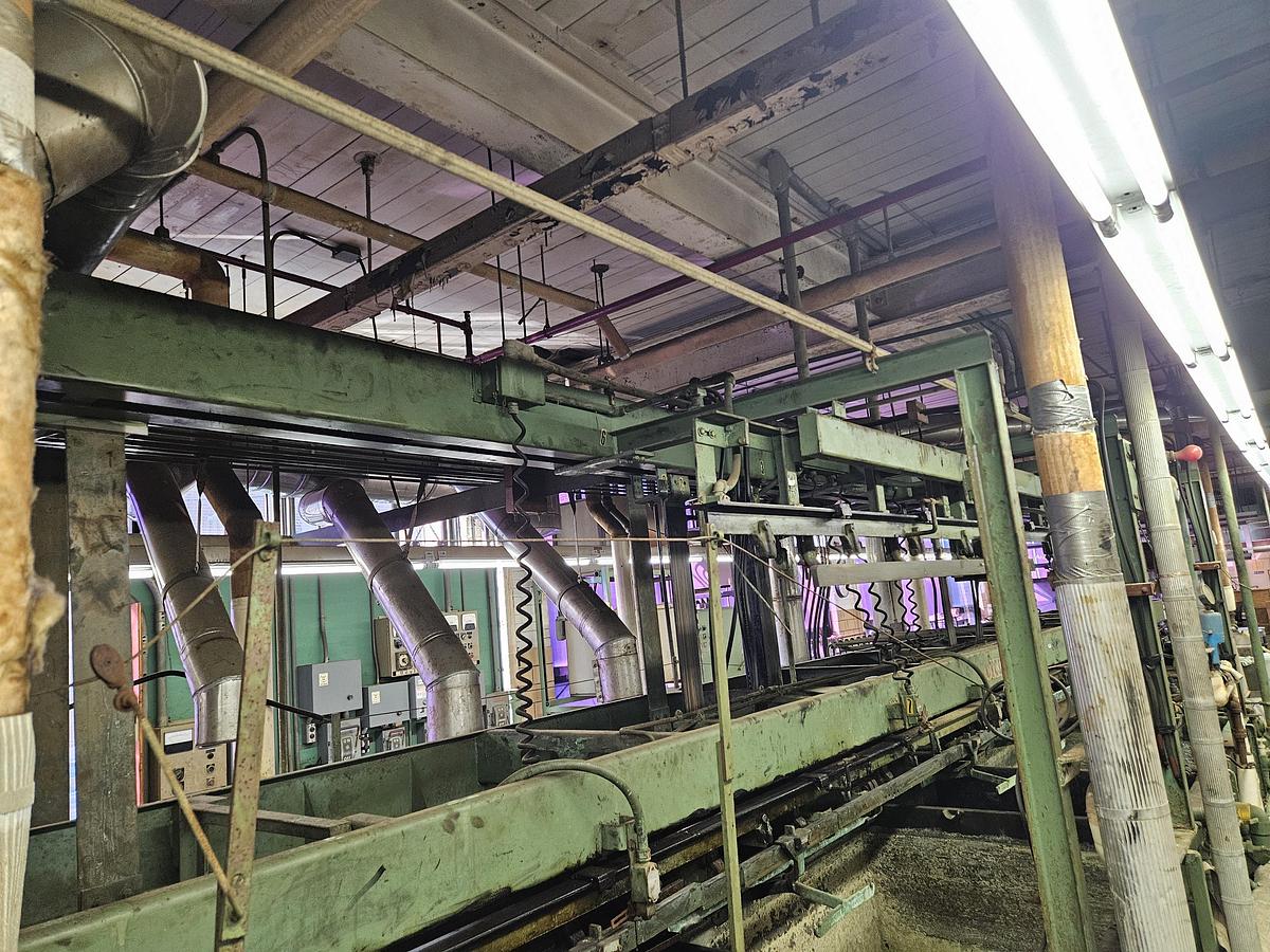 Used Udylite Cyclemaster 36-ft Automation Plating Line Machine