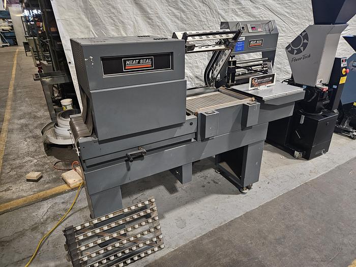 Used Heat Seal Plastic Shrink Wrap Packaging Machine Model HDS115/8IP