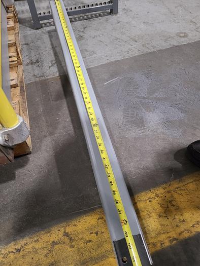 Used Gated Platform Ladder for Elevated Work Area