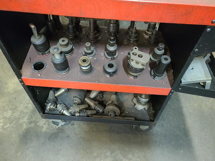 Used Milltronics VM25 CNC Vertical Milling Machine with Tooling