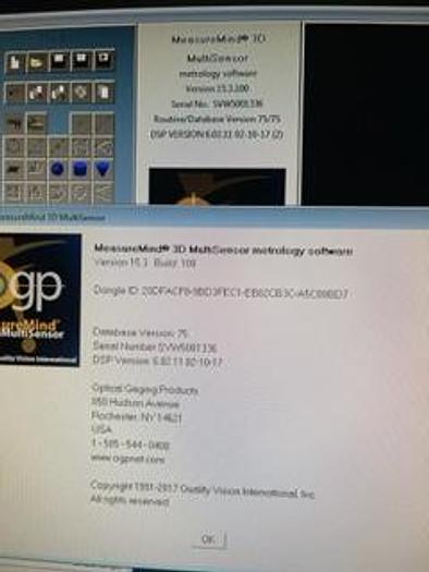 Used Flash 500 Flare Smart Scope optical gauging Measuring Machine Inspection TTL Laser auto measurement CMM