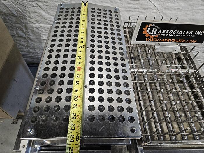 Used Stainless Steel Industrial Dishwasher Racks that fits AMSCO 400