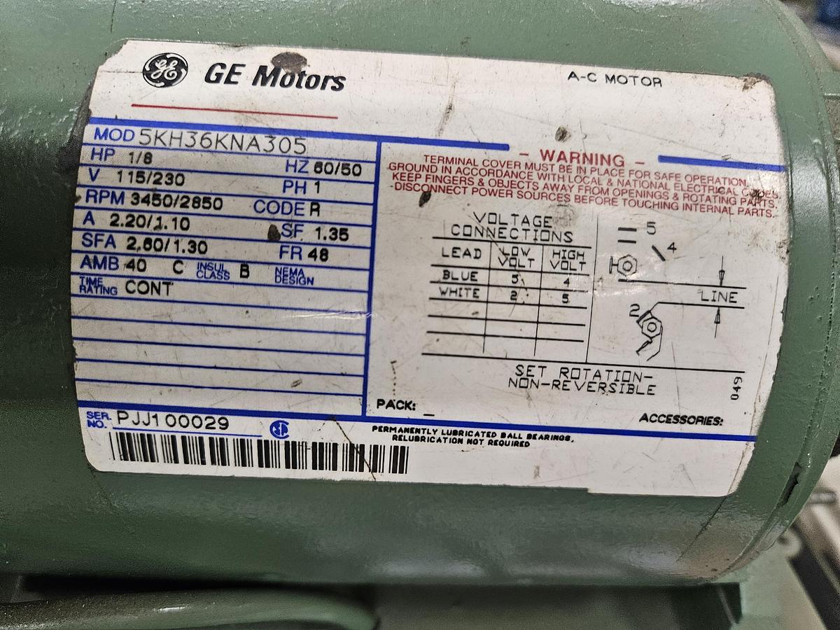 Used DEMCO Belt Drive Grinder Mini Polishing Machine Spindle Grinder 110V