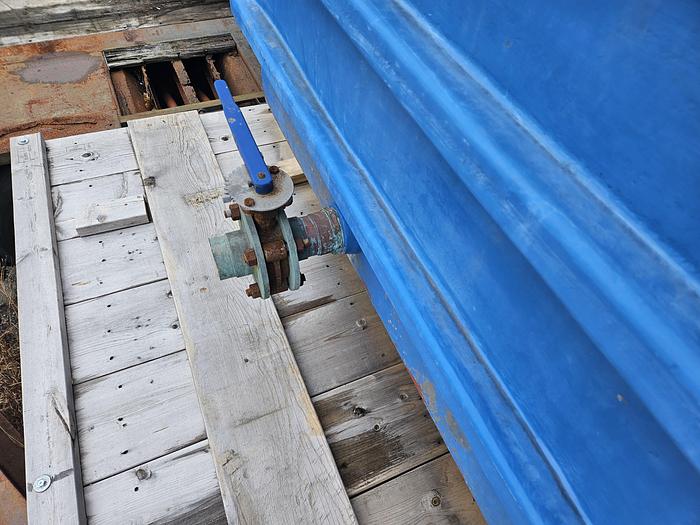 Used Fiberglass Reinforced Holding Tank Water Liquids Cooling 6' x 4' x 6'