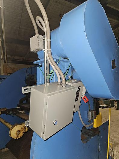 Used Clumbia 406PSG Power Shear Cuts 1/4" Mild Steel 92" Blade Length with Back Gauge