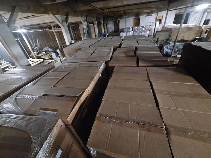 Used Vacuum Formed Trays Clear Plastic 20 Cavity 9 1/2" x 13"  (2" x 2" size per cavity) 31,000 Trays