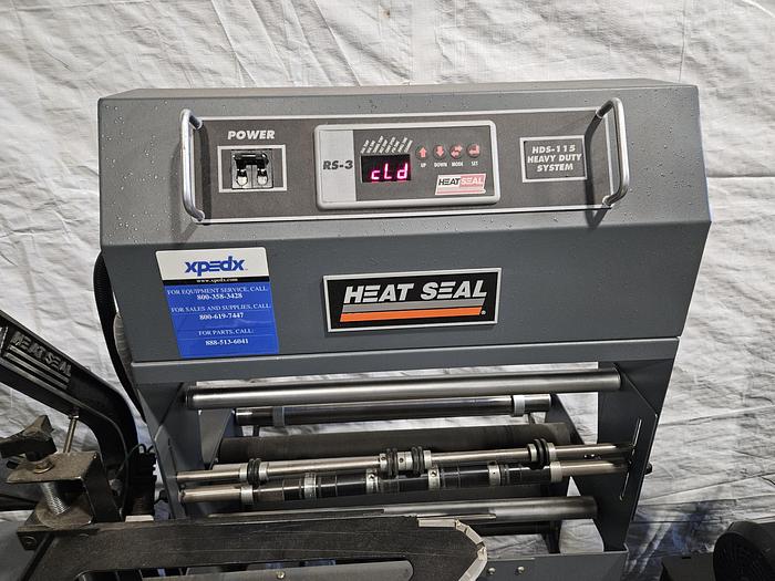 Used Heat Seal Plastic Shrink Wrap Packaging Machine Model HDS115/8IP
