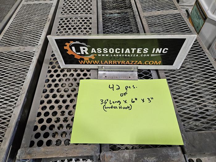 Used  One lot of 10 used Titanium Anode Plating Baskets 10 Baskets = One Price!