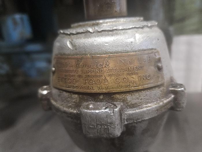 Used Buffalo Forge Quad Drill Press with Emrick Tapping Head 220V 3 Phase Drilling Tapping Machine