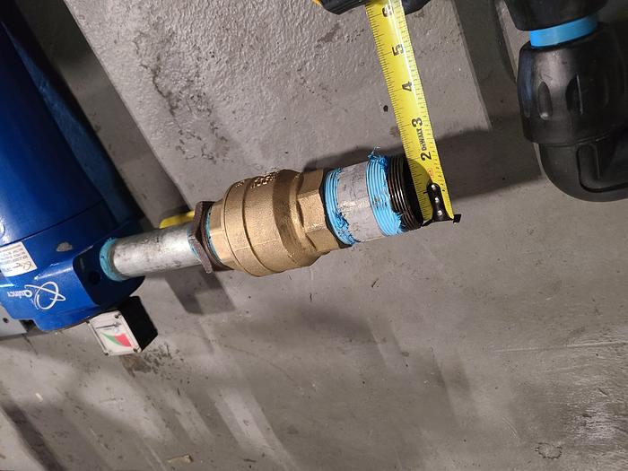 Used Quincy Air Filter for Compressor with 2 Inch Valve