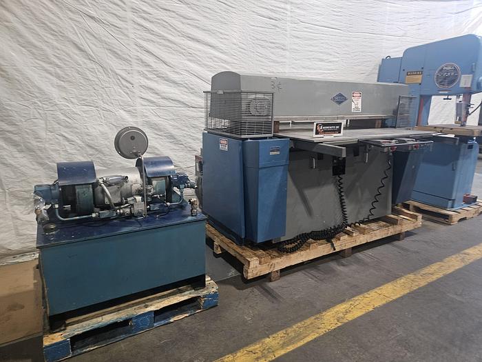 Used Samco 60 Ton Die Cutter 22" x 60" Bed
