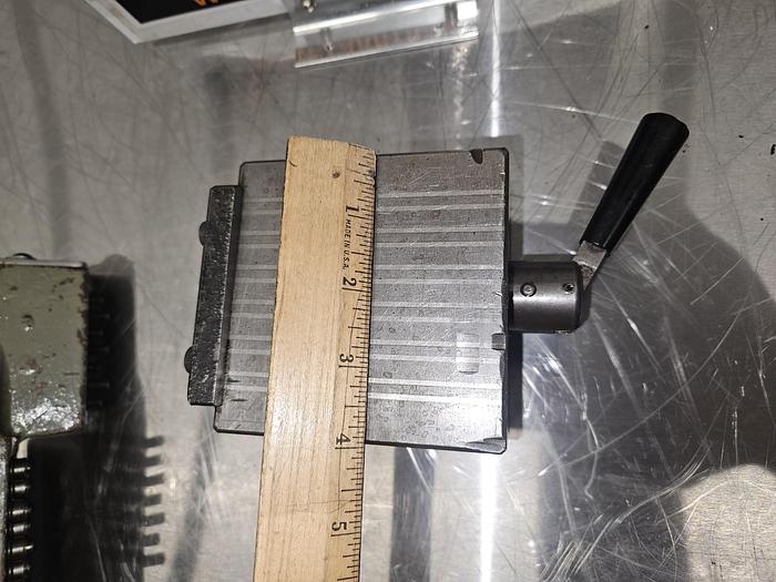 Used Magnetic 4 x 4 Inch XLO Robbins Magna Sine Vise