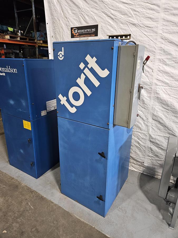 Used Donaldson Torit VS-1500 Cartridge Dust Collector 5 HP 220 Volt Industrial Vacuum with Filter... Excellent Running Condition!