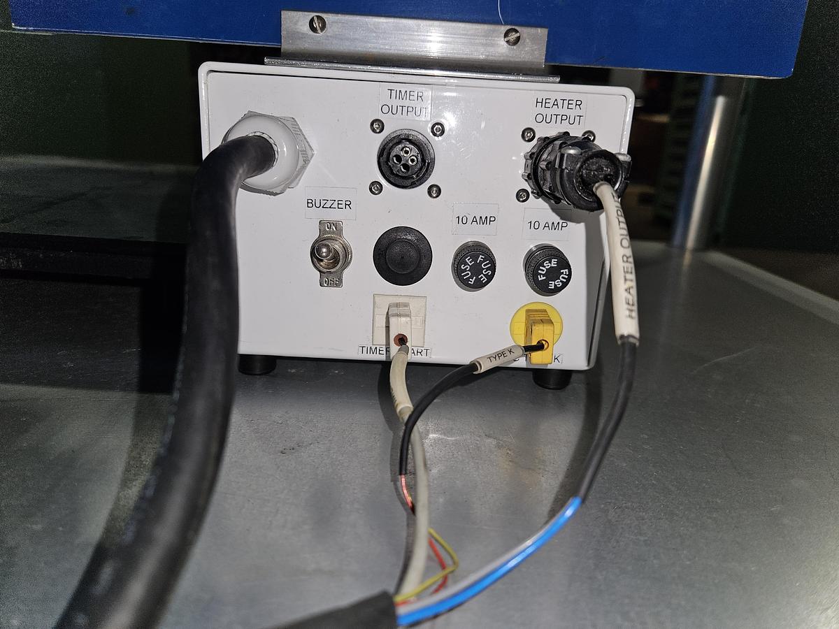 Used THERMALPRESS MANUALPRESS BENCH-TOP HEAT SEALING / HOT STAMPING PRESS – DIGITAL CONTROLS – STAINLESS – EXCELLENT CONDITION