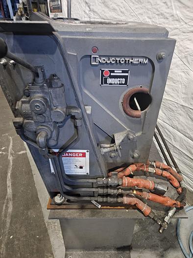 Used Inductotherm Induction Tilting Melting Furnace Inducto Model 100 Melt Silver Brass 