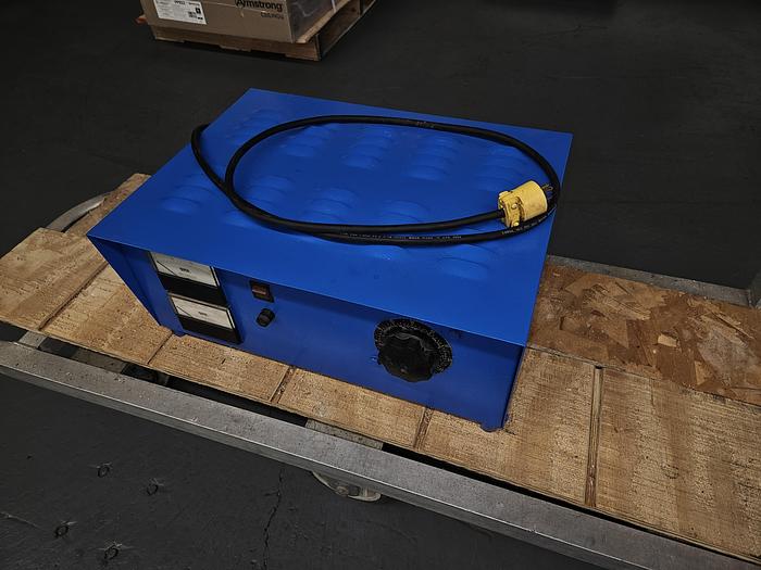 Used RAPID Rapid Rectifier 6 volts 50 amps DC Power Supply Plating 110v