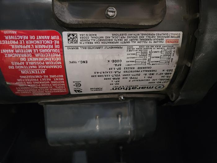 Used ARBE 1 HP Dust Collector Industrial Vacuum