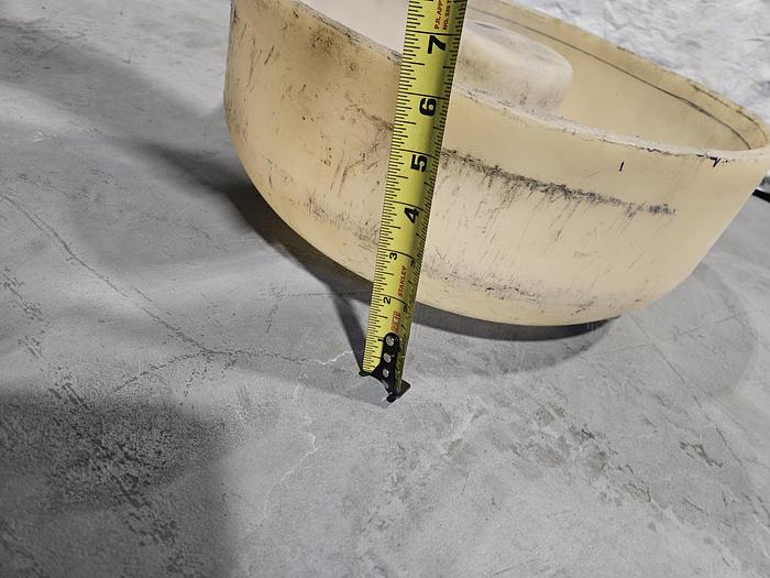 Used Belair Replacement Barrel Tub for Vibratory Finisher 1.5 Cubic Ft