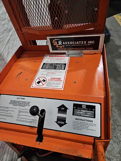 Used Presto Electric Lift Truck Manual Push Model C62 counterweight stacker 1000 Lb Capacity 