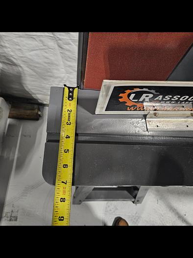 Used Delta Super Heavy Duty 6 Inch Belt Sander 110 V on Stand