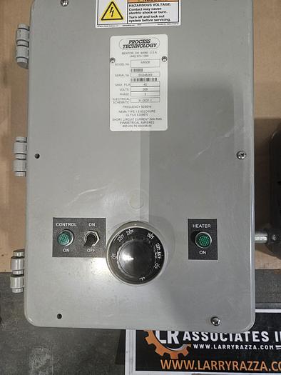Used Process Technology Heater Temperature Controller with Timer 208V 3 Phase 40 Amp