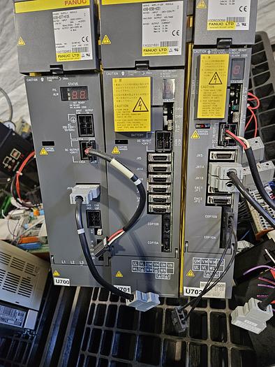 Used Fanuc Servo Amplifier & Power Supply Module A06B-6096-H201(H301) A06B-6077-H106