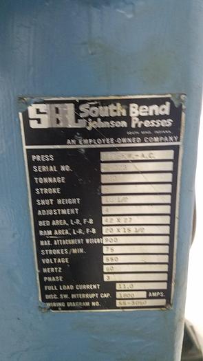 Used 100 Ton Power Punch Press Stamping Forming Metal Two Available!!